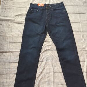 Men's Slim Fit Navy Jeans